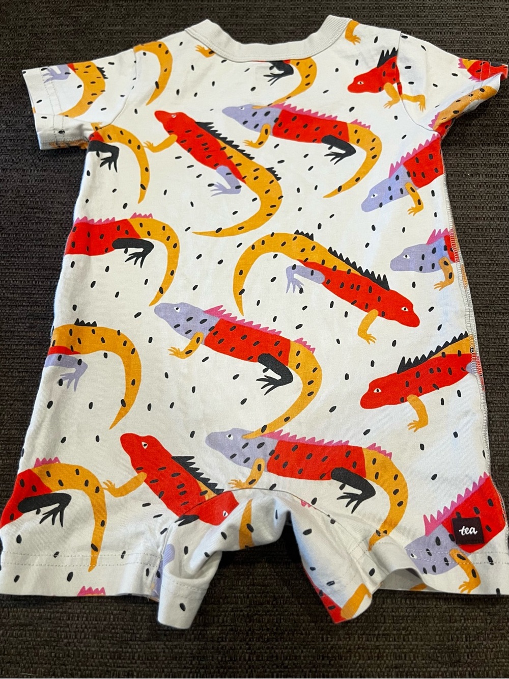 Tea Collection Romper’s Set of 3 Baby Boys Size 12-18 Months - Picture 6 of 10